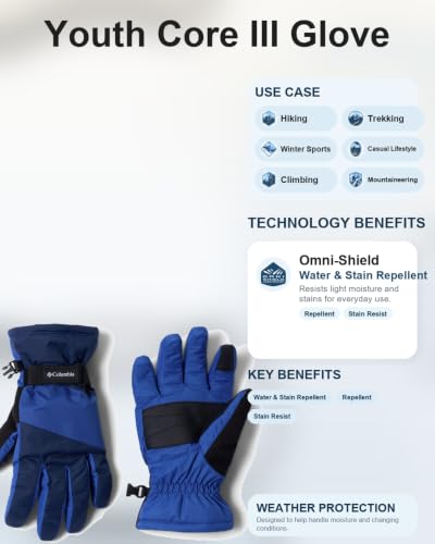 Image of Columbia Core III Gloves (Little Kid /Big Kid)