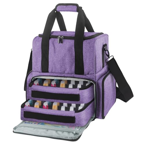 HarvMax Nail Polish Travel Case with UV lamp & Tools