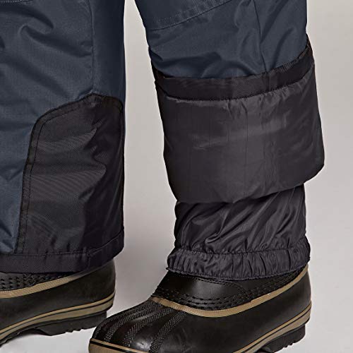 Tsla Kids & Boys And Girls Winter Snow Bibs, Waterproof Insulated Snowboard Overalls, Windproof Ripstop Ski Pants, Snow Bib Overall Charcoal Blue, 16 #TOP4