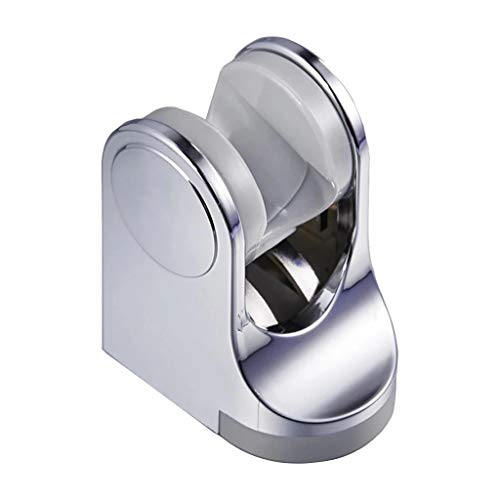 Soporte de ducha de pared regulable con ganchos y ventosa de gran ángulo 3