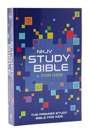 Book cover NKJV Study Bible for Kids, Softcover: The Premier Study Bible for Children (Ages 7-12)