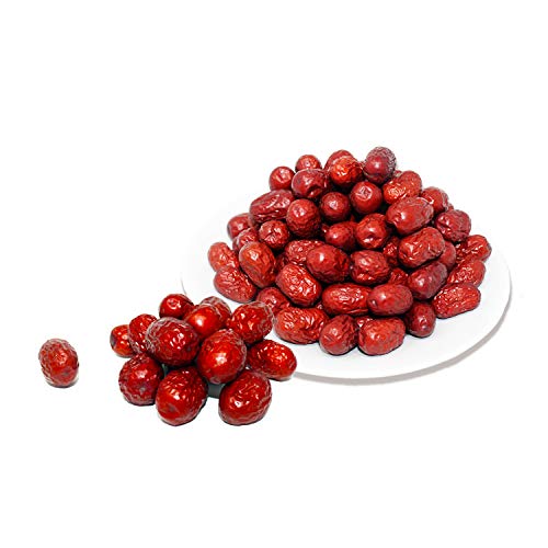 DOL Big Jujube Red Dates,Chinese Xinjiang Dried Dates 曬乾新疆紅棗,Grocery & Gourmet Food Snack