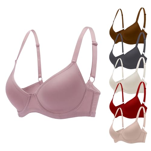 6pcs Pack Bras for Women t Shirt Push Up Bra for Women Comfortable Everyday Bras Lingerie