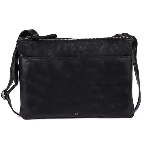 VILENCA HOLLAND 9 inch Genuine Leather Crossbody Sling Bags for Women, Trendy Casual Office Bag with Adjustable Strap