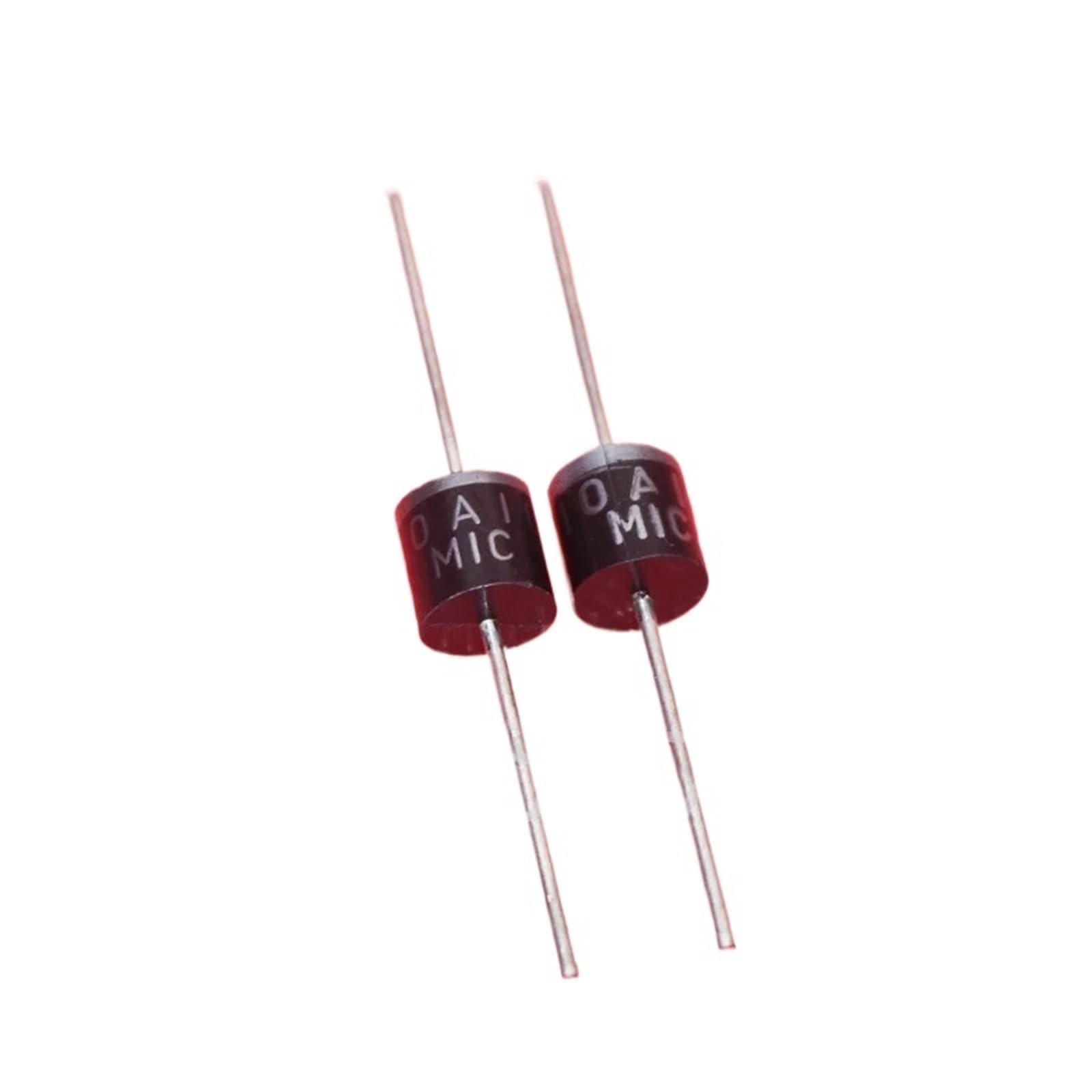 RISWEKFW 100PCS 10A10 1000V 10A R-6 Axial Rectifier Diode