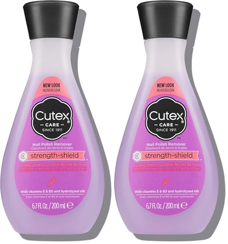 Cutex Nail Polish Remover, Strength Shield, Leaves Nails Looking ...