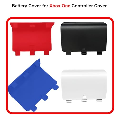 Image of 4 Pack Battery Back Cover for Xbox One S /X Controller Battery Back Pack /Shell Cover Repair Part for Xbox One S /X Controller,NOT for Xbox Series X /S