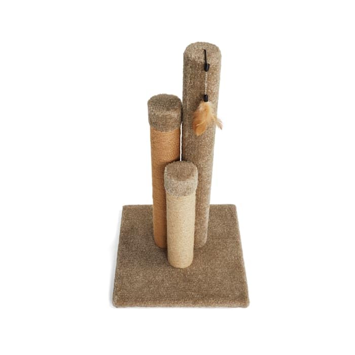Rascador para gato torre EveryYay 14 in con juguete miniatura 5