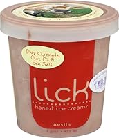 Algopix Similar Product 10 - LICK HONEST ICE CREAM Dark Chocolate