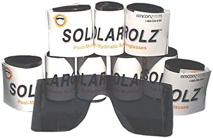 Solar-Rolz™ | 100 Count | 100% UV Protection | Eye Dilation | Adults & Children | No Adjustment Needed