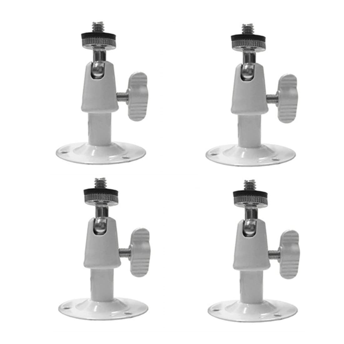Camera Bracket Mount Pack of 4 Metal Outdoor/Indoor Use Security Bracket for Oculus Rift Sensor CCTV Suvellicance System