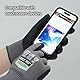 DEX FIT Level A6 Schnittfeste Handschuhe CR533H - Seidig glatt und fiberglasfrei, fester Griff, dünn und leicht, Touchscreen-kompatibel, langlebig, atmungsaktiv, waschbar; Grau XL (10) 1 Paar