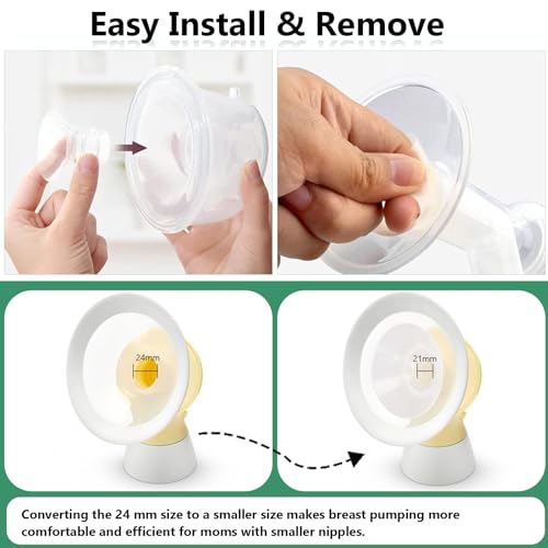 Insertos para flange compatible con varios extractores de leche miniatura 2