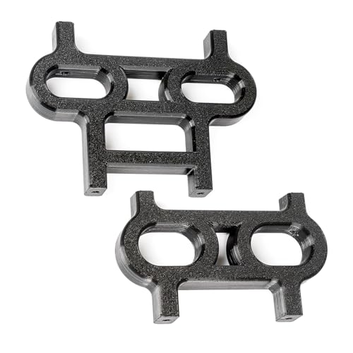 Image of 2PCS TPU Front Bumper Loop (F&R) for ARRMA 6S 1 /7 Mojave EXB V2 V1 | Front Bumper Guard Protector Lightweight Rebound, Front Flexible Nylon Chassis Bumper Loop Bar Absorb Upgraded Part ARA320546