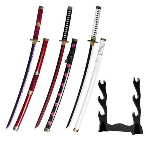 Bambus Cosplay Anime Katana Schwert,Zoro Katana mit Scheide,Holz Katana,Zorro Schwert für Rollenspiele Dekorationen and Geschenke (Kitetsu/Shisui/Wado Ichimonji) für 104,90 EUR (-5%) statt 109,99 EUR bei Amazon Bild: Bambus Cosplay Anime Katana Schwert,Zoro Katana mit Scheide,Holz Katana,Zorro Schwert für Rollenspiele Dekorationen and Geschenke (Kitetsu/Shisui/Wado Ichimonji) für 104,90 EUR (-5%) statt 109,99 EUR bei Amazon