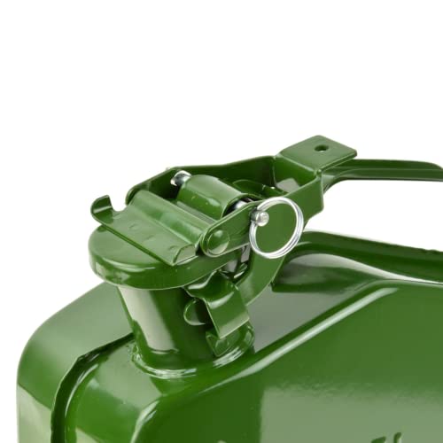 Benzinkanister 20 Liter aus Metall für sicheren Kraftstofftransport