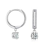 Ohrringe silber creolen größe: 22mm x 15mm. Silber ohrringe leicht und angenehm zu tragen. Ohrringe mädchen geeignet für Frauen, Männer, Mädchen, Jungen und Kinder