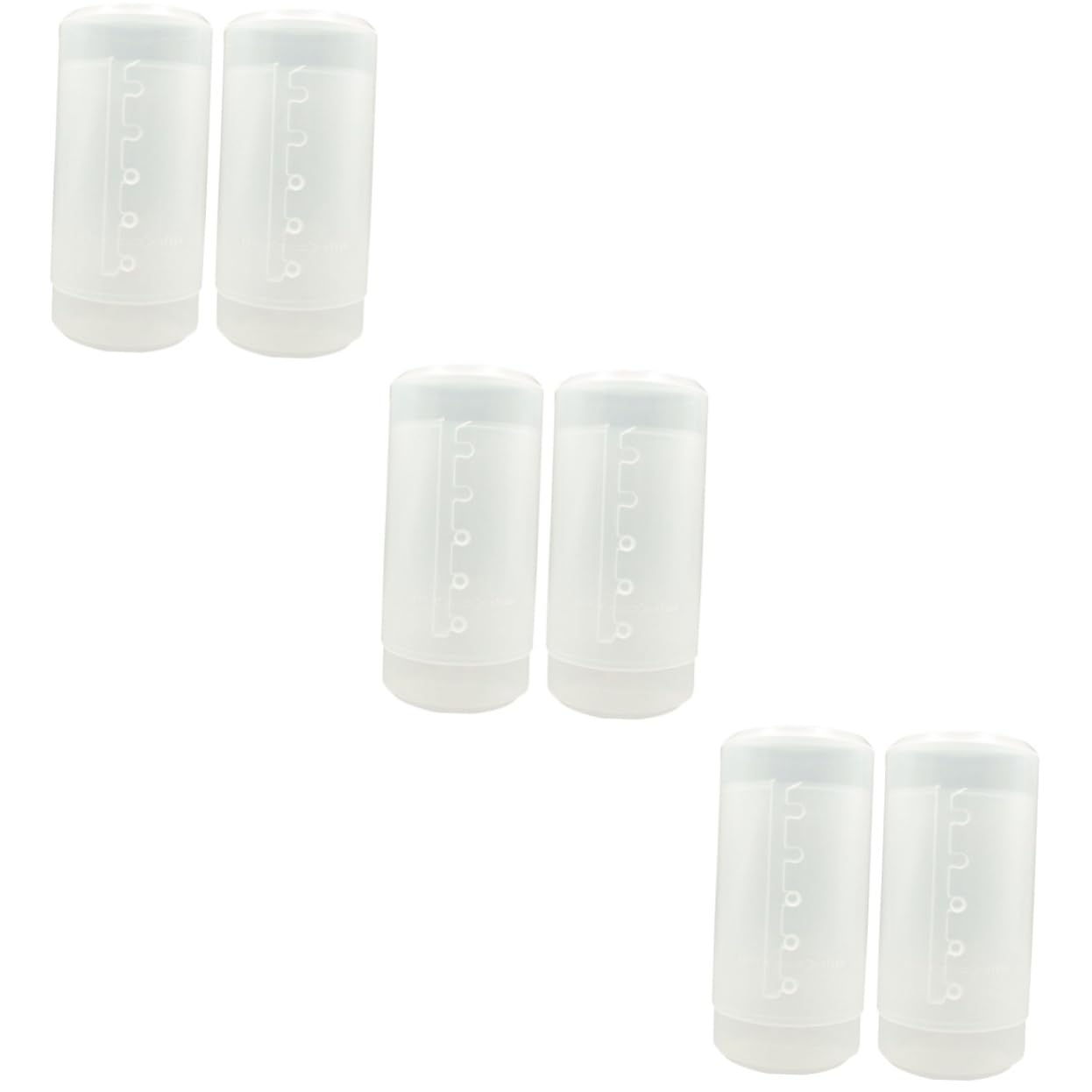 STOBAZA 6 Piezas Cubo de brochas de Maquillaje retráctil Cepillo de Escritorio Soporte para brochas de Maquillaje Organizador Mesa Escritorio Soporte brochas Maquillaje portalápiz portátil