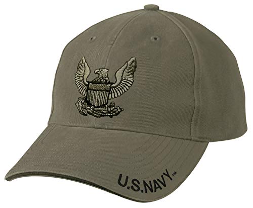 Rothco Vintage U.S. Navy Eagle Low Profile Cap Olive Drab
