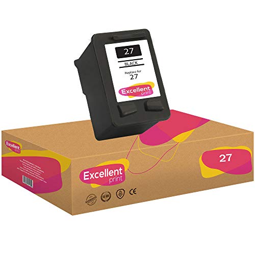 Excellent Print 27 Compatible Cartuchos de Tinta para HP Deskjet 3520 5850 3320 3550