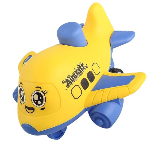 プレスアンドゴー航空機慣性駆動車のおもちゃ子供のための安全な屋内屋外遊び幼児ファインモータープレスアンドゴー航空機子供用