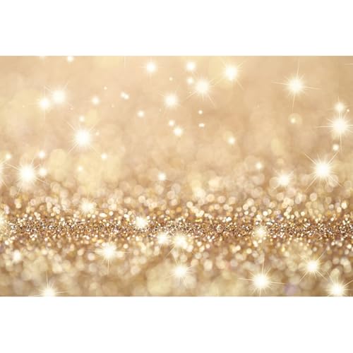 YongFoto 3x2m Vinyl Foto Hintergrund Bokeh Sparkle Pailletten Shining...