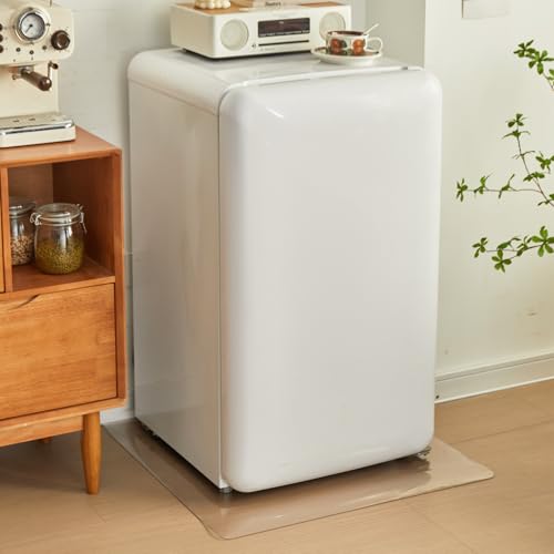 Hedoho 冷蔵庫 マット 透明 XLサイズ 75x90cm 厚さ2mm PVC 傷防止マット クリア...