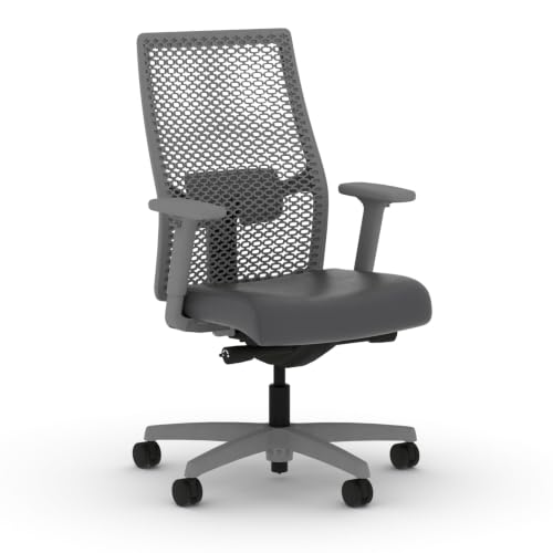Image of HON Ignition 2.0 ReActiv Ergonomic Office Chair, Lumbar Support, Graphite