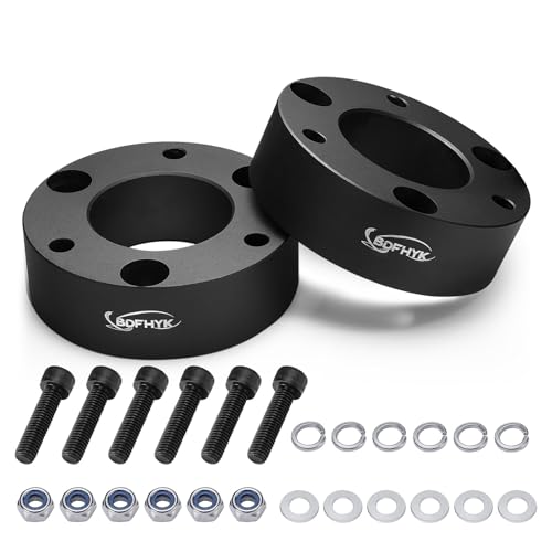 BDFHYK 3'' Front Leveling Lift Kit Compatible with 2007-2022 Silverado/Avalanche/GMC Sierra/Suburban 1500/Yukon/Tahoe 2WD/4WD Front Strut Spacers