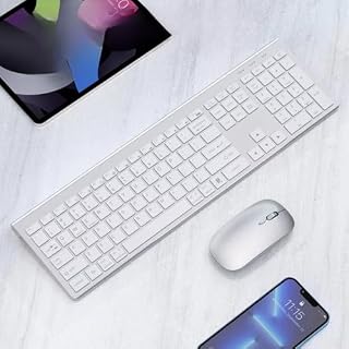 2.4G BT Dual Mode Rechargeable Three-Zone 108 Keys Wireless Keyboard