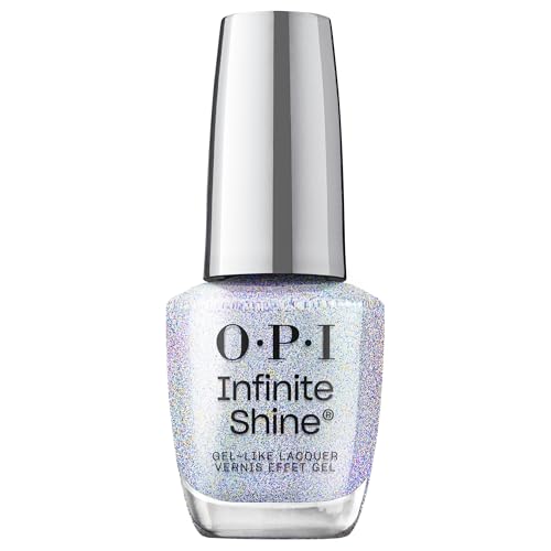 OPI Infinite Shine Nagellack – Put the Icy in Spicy - Good Enough to Treat Collection – vorgehärtete Gel-Technologie ohne UV-Lampe – bis zu 11 Tage Halt – langanhaltender Nagellack – Blau – 15 ml