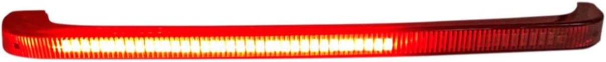 Custom Dynamics Low Profile Red Sequential Bagz Saddlebag Lights for '14+ HD Touring Models - Smoked Lens - with Turn Signal Decoder Module