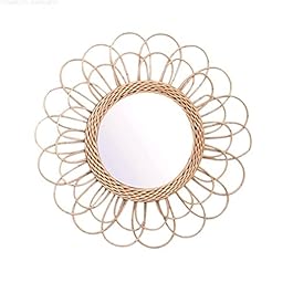 40cm Rattan Mirror Hanging...