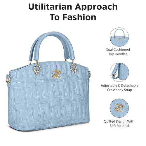Image of Lavie Signature Women's Quilt Tinian Satchel Handbag | Satchel Bag For Work | Ladies Purse | Stylish Shoulder Bag | Gift For Women