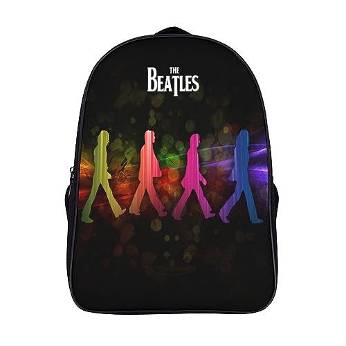The Beatles Sac à Dos Pour Enfant Avec Poche Cachée Sur Le Côté Et Design Respirant Motif De Rock Band – Pour Filles Et Garçons 16inch - Les Beatles, Paul McCartney, John Lennon, RIngo Starr, George Harrison The Beatles Sac à Dos Pour Enfant Avec Poche Cachée Sur Le Côté Et Design Respirant Motif De Rock Band - Pour Filles Et Garçons 16inch