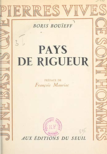 livre Pays de rigueur
