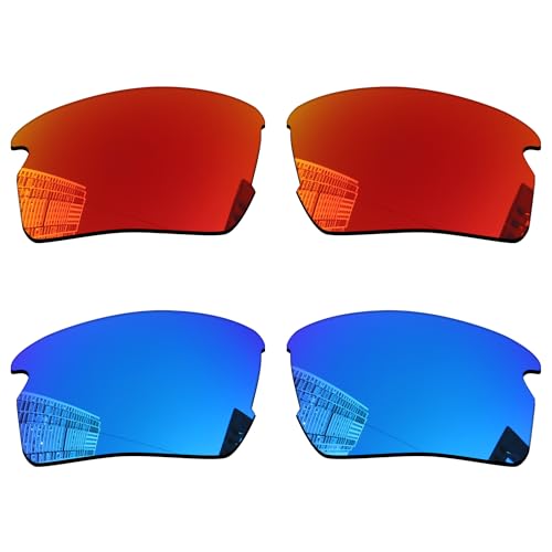Image of Acefrog 1.5MM Polarized Replacement Lenses for Oakley Flak 2.0 OO9295 59mm Sunglasses, Upgraded Material, Impact Resistant