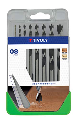 TIVOLY 10863870014 Clipster Box C11 8 Wood with 3 Rim Tips Containing Diameter 2-3-5-6-7-8-10-10 10 mm Flat - Image 2