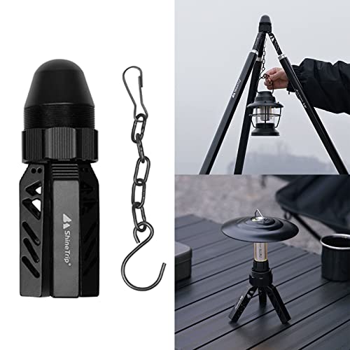 Trípodes para tienda de campaña accesorios de camping con soporte ajustable de aluminio 2