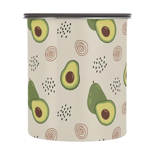 Contenedor para café de acero inoxidable DOMIKING 900ml