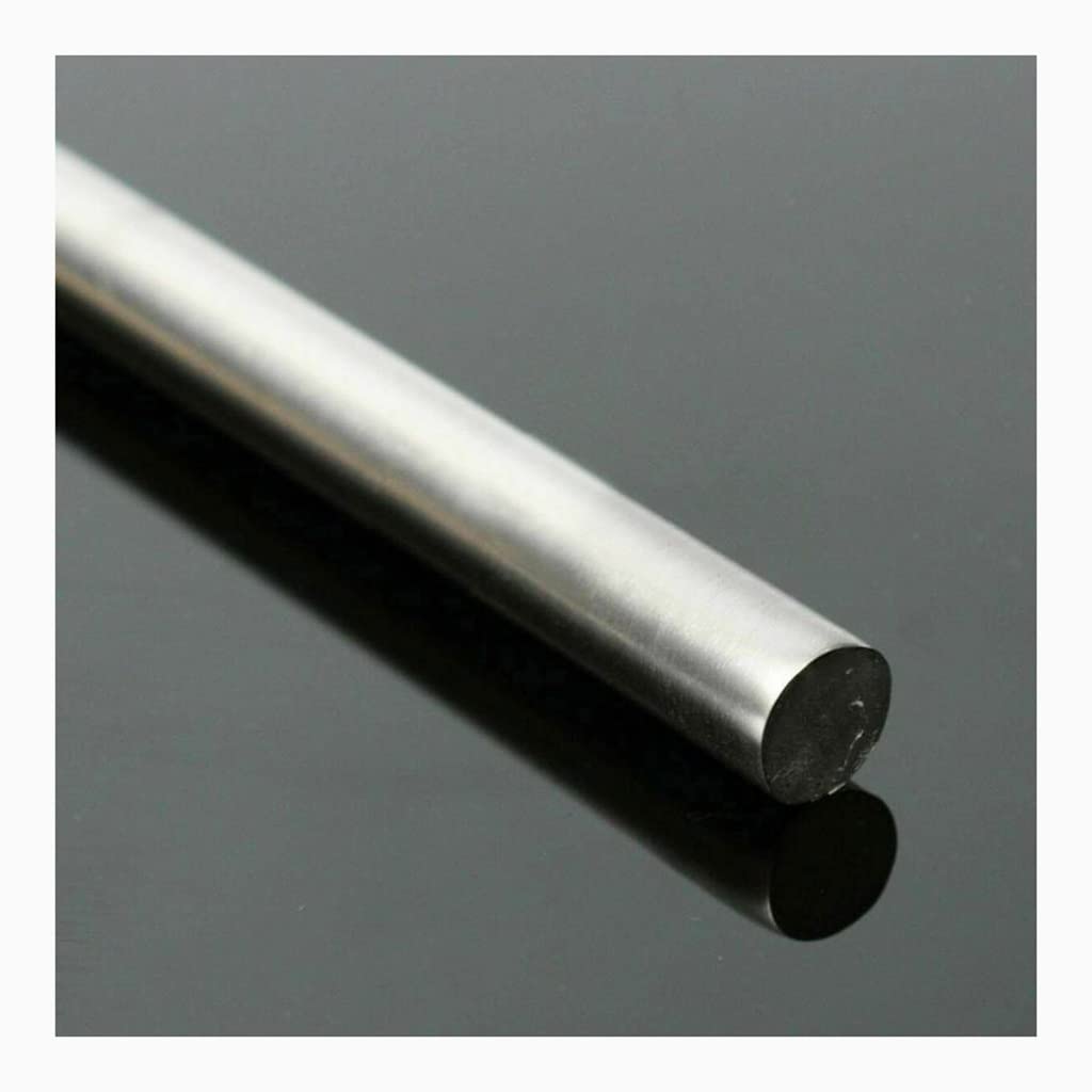 MOZTO 1 Stück Rundstab Aus Titan 250 Mm, for DIY Ti Grad 5 Gr.5 GR5 Stab Rundstab Durchmesser 3 Mm Bis 22 Mm (Size : 20X250MM)