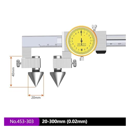 Calibrador de acero inoxidable 20-300 mm miniatura 2