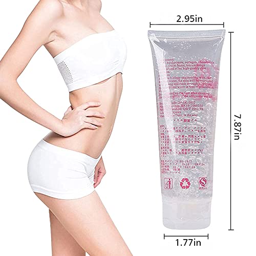 Viowey Massage Oil, 2PCS Cooling Gel for Laser Hair Removal, Microcurrent Conductive Gel for Face, Conductor Used with Beauty Device for Face Body, 21.2Oz