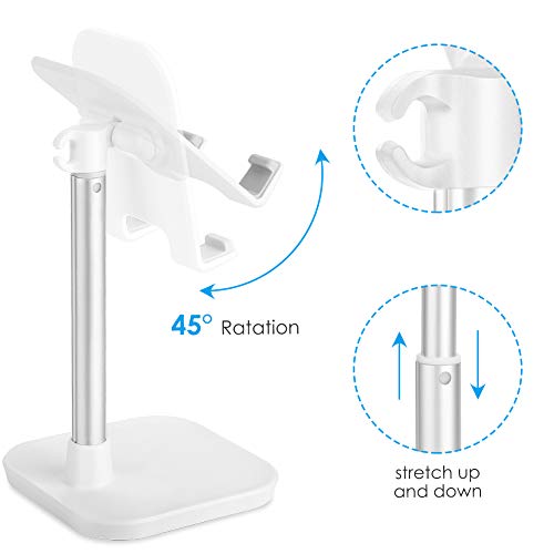 Aonkey PH-802012BK Cell Phone Stand, Height Angle Adjustable Phone Holder thumb #2