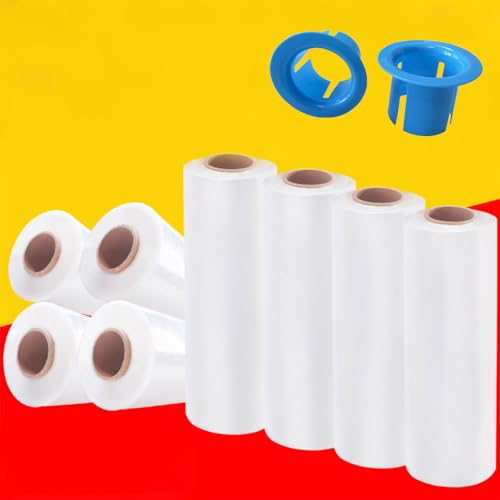 ストレッチフィルム　300mm×500m　梱包用ラップ　梱包　発送　梱包ラップ ポリスタジアム本店 / カラーストレッチフィルム 500mm幅x300m