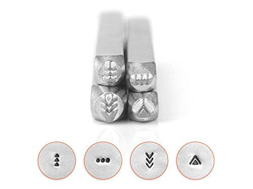 ImpressArt - Design Stamp, Mandala Pack, Series 4, 4pc