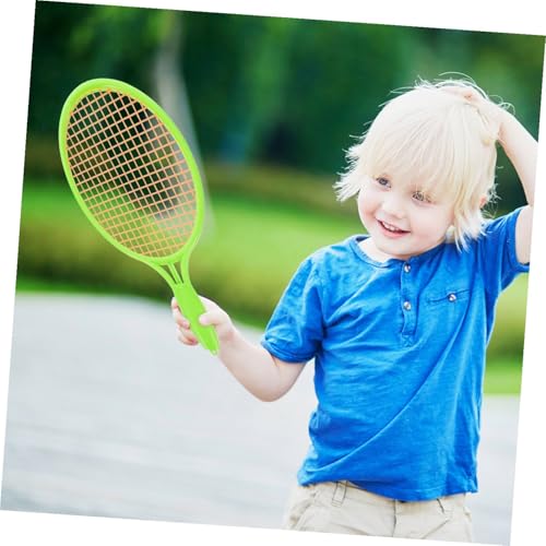 Raqueta de tenis ligera para niños color verde miniatura 7