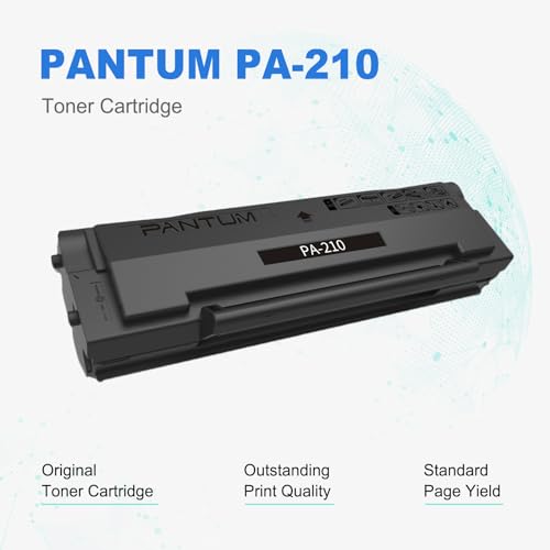 PANTUM PA-210 Original Toner Cartridge Black P2500W P2502W M6500W M6500NW M6608NW (1600pages), Small - Image 2