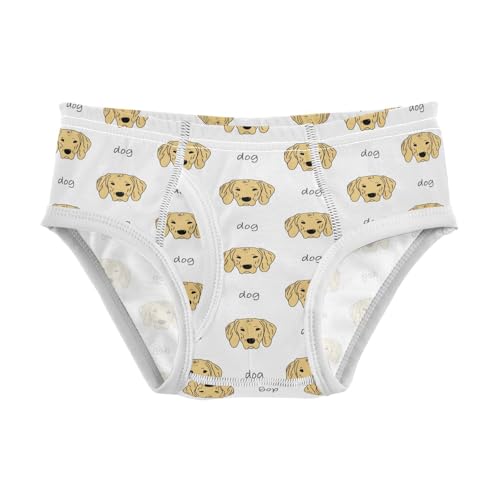Cotton Little Boys Briefs Soft Labrador Toddler Underwear