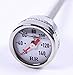 RR Öltemperatur Anzeige Ölthermometer Direktanzeiger für 1061001x KFX 700 WEISS